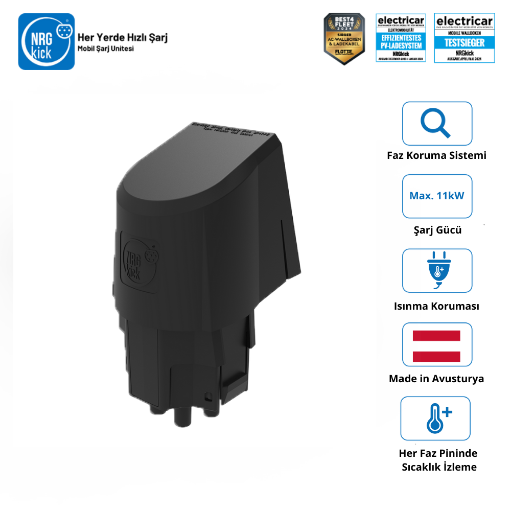 NRGkick 16 Amper Duvar Bağlantı Soketi 11 kW